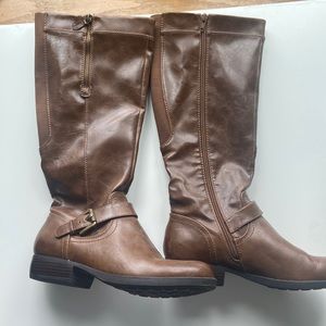 Knee high boots. Lightly worn